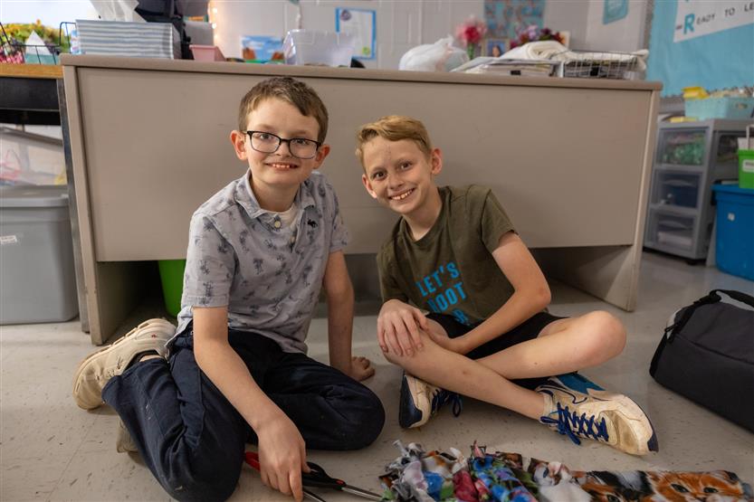Students participate in the Generals Serve Club